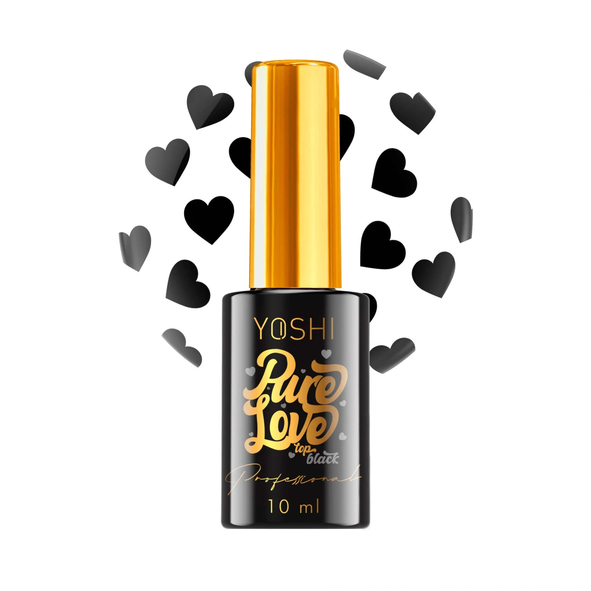 Yoshi Pure Love Top Black LED UV 10ml