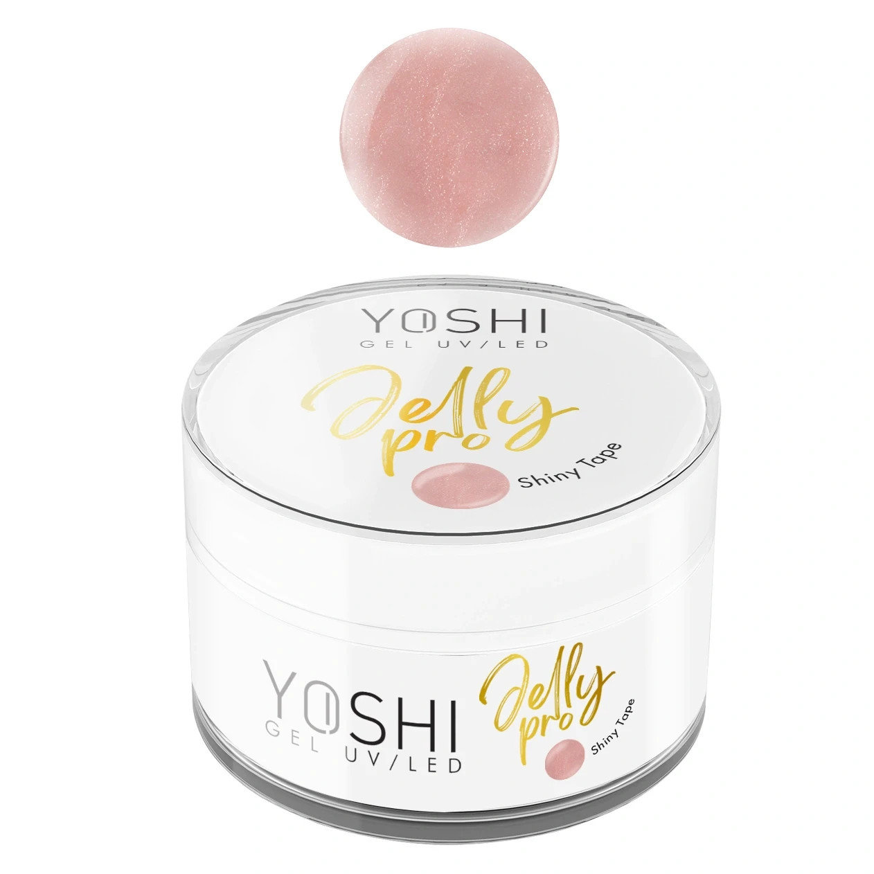 Yoshi Jellypro Builder Gel Shiny Tape 50ml LED and UV