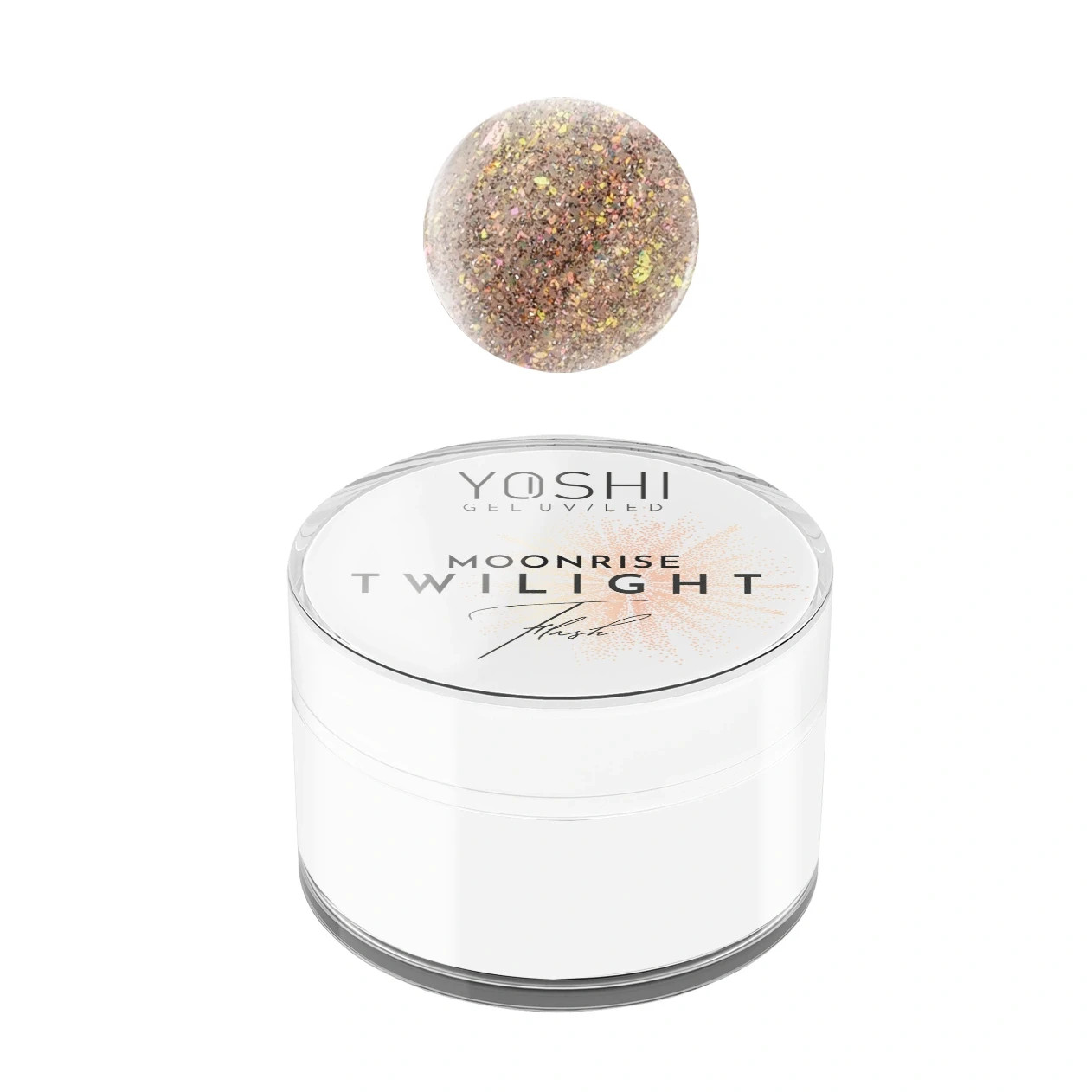 Yoshi Twilight Builder Gel Moonrise 15ml LED and UV