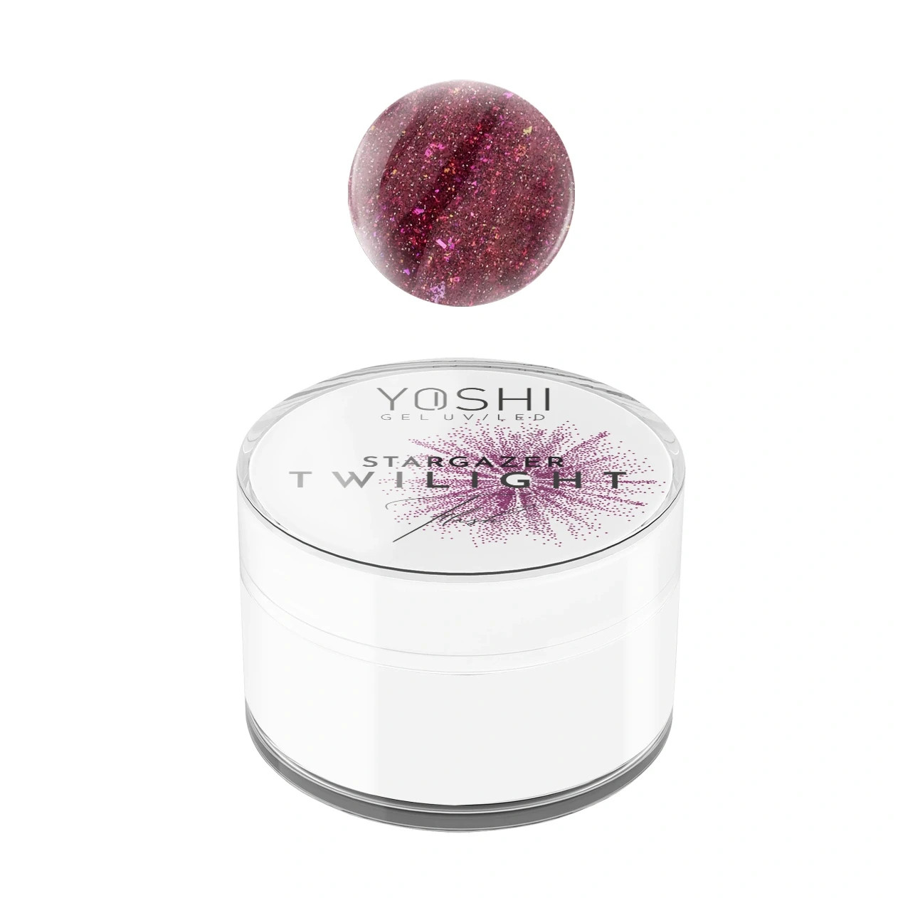 Yoshi Twilight Builder Gel Stargazer 15ml LED and UV