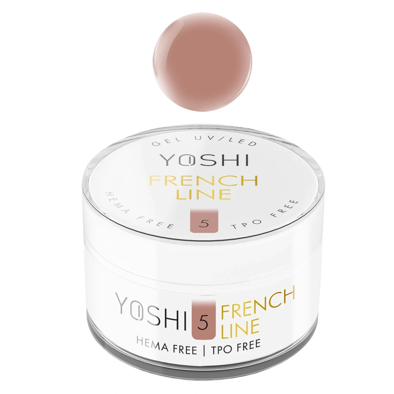 Yoshi French Line Builder Gel No5 50ml LED and UV