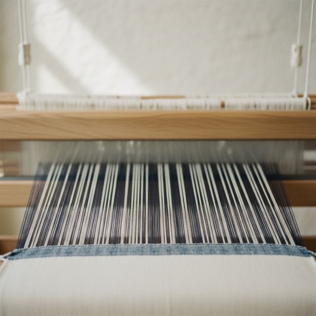 A shuttle loom weaving selvedge denim