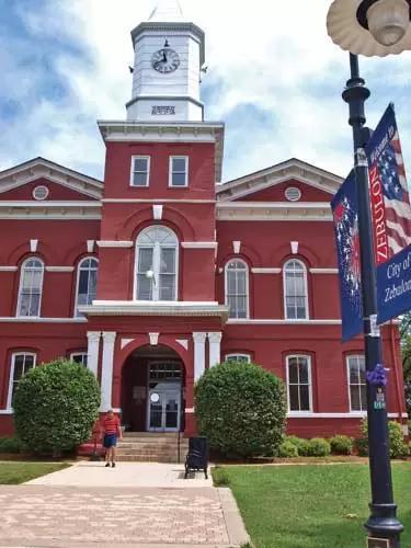 Zebulon, GA courthouse square