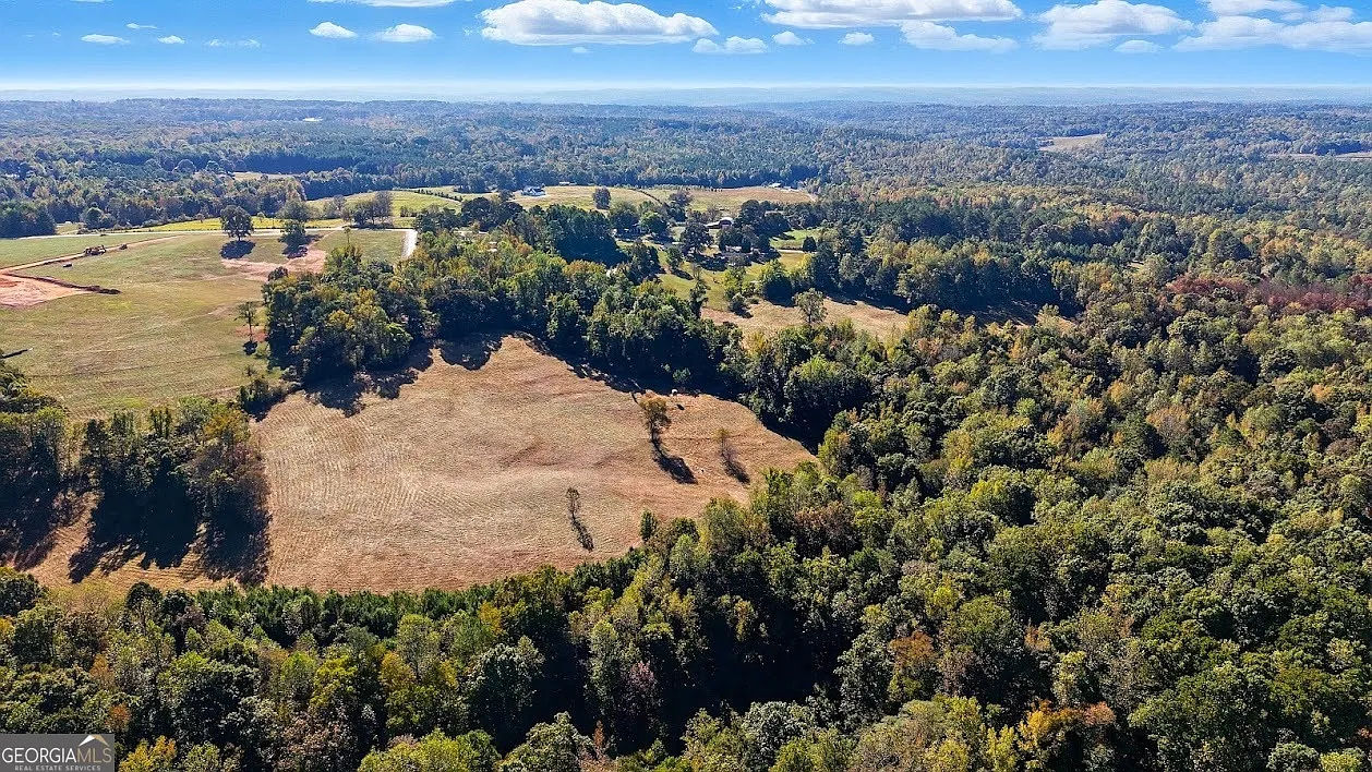 Aerial view of the Carrollton property