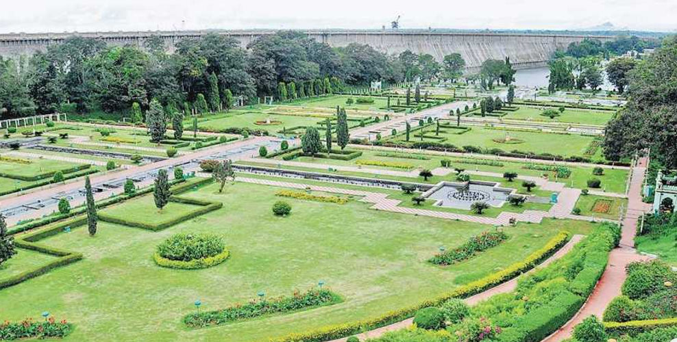 Birndavan Gardens or KRS Dam