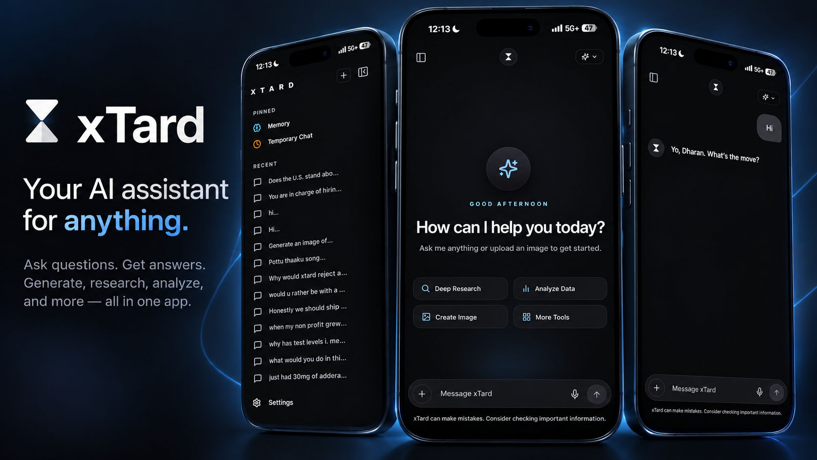 xTard App Screenshot