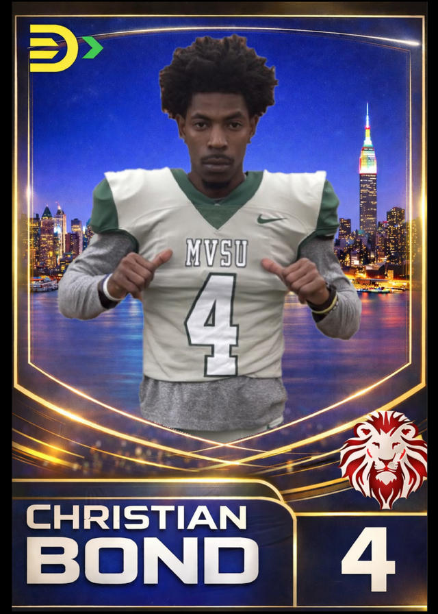 Christian Bond card
