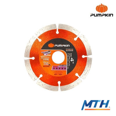 ใบตัดเพชร 4" มีร่อง PUMPKIN 22305/PTT-SGP105 รูปหน้าปก