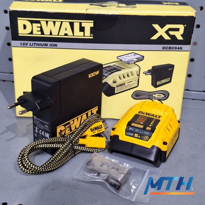 DCB094K-QW แท่นชาร์จแบต Dewalt USB-C รูปหน้าปก