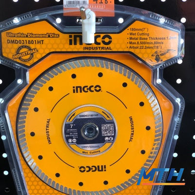 ใบตัดเพชร 7" 2in1 INGCO DMD031801HT (อัดแผง) บางพิเศษ IDT รูปหน้าปก