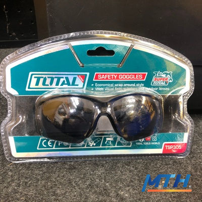 แว่นตานิรภัย TOTAL สีดำอ่อน TSP305 Super รูปหน้าปก