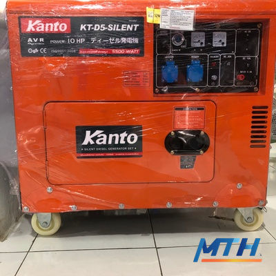 คร.ปั่นไฟดีเซล 5.0KW KANTO KT-D5-Silent (รุ่นเก็บเสียง) 400HR   ep010264 รูปหน้าปก