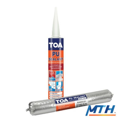 ซิลิโคนพียูซีลแลนท์ TOA 310ml สีเทา (อุดรอยต่อ/กันร่วซึม) PU Sealant รูปหน้าปก