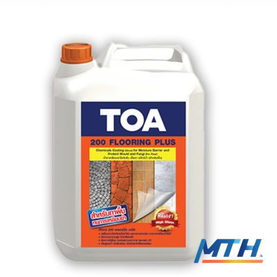 น้ำยาเคลือบเงาใสกันซึม TOA 200 1L (ชนิดเงา) ฟลอริ่ง พลัส รูปหน้าปก