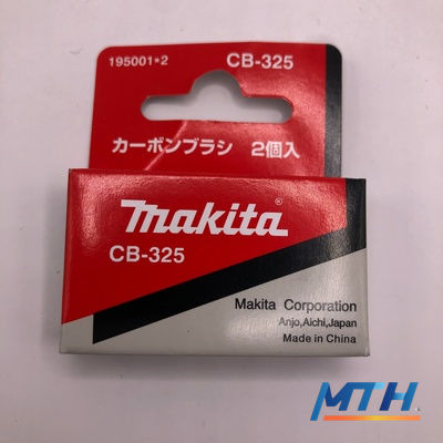 แปรงถ่าน Makita CB-325A(กล่องขาว-แดง) 195001-2 รูปหน้าปก