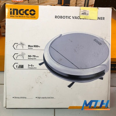 VCRR30201 หุ่นยนต์ดูดฝุ่นไร้สาย INGCO Max800Pa /50-70min รูปหน้าปก