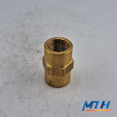 ข้อต่อเกลียวใน ทล.(มม.) 3/8"X3/8" OKURA 012-04-3838      (นิปเปิ้ลต่อตรงเกลียวในทองเหลื รูปหน้าปก
