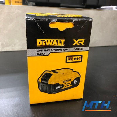 DCB184-B1 แบตเตอรี่18V 5.0Ah Dewalt อะไหล่ (20Vmax) รูปหน้าปก
