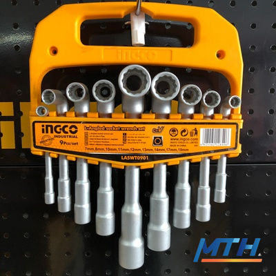 ชุดประแจบล๊อคแอล INGCO 9Pcs LASWT0901 รูปหน้าปก