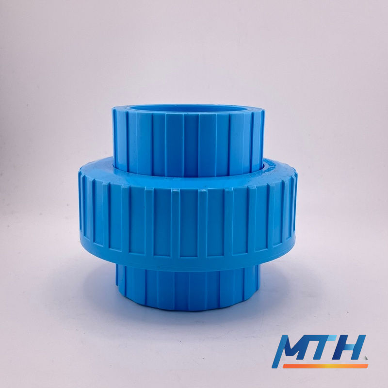 รูปภาพสินค้า ยูเนี่ยน PVC สั้น 2" TF-406 แบบสวม    6P0420 /150PSI/73 F/SCH80