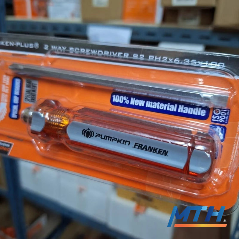 รูปภาพสินค้า ไขควงสลับ Franken FKF6-100(+-) 17202 Pumpkin