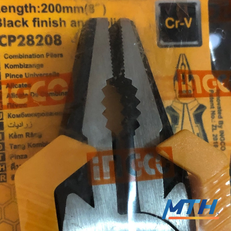 รูปภาพสินค้า คีมปากจิ้งจก 8" INGCO HCP28208