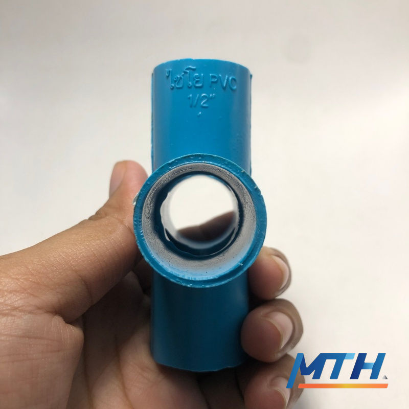 รูปภาพสินค้า สี่ทางตรง PVC 1/2" ตรามือ 58601 30P (เกษตร)