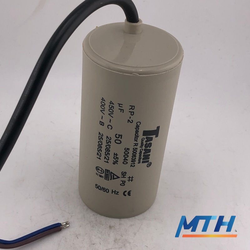 รูปภาพสินค้า คอนกลม(สาย)  50MF 450V TASANI c0349   SAK