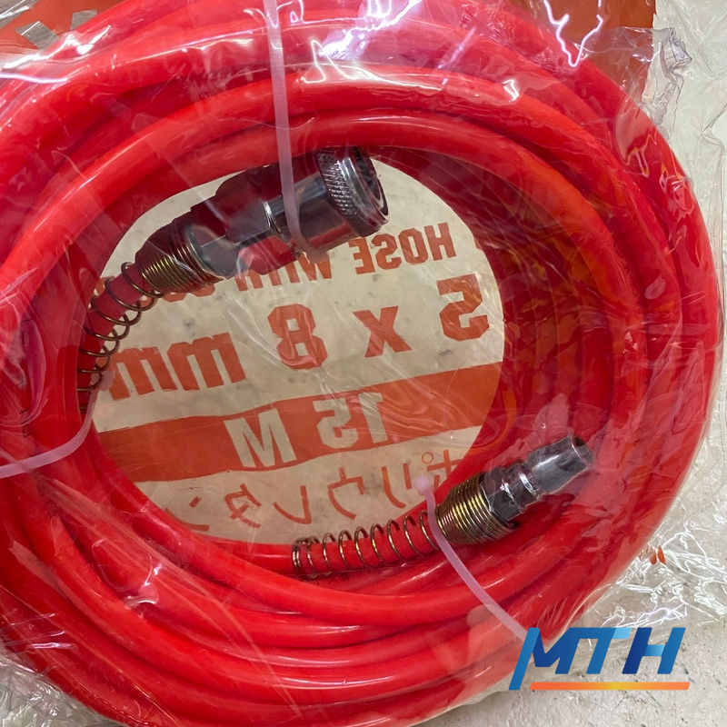 รูปภาพสินค้า สายลมตรงครบชุด 5X8 15m EUROX สีส้ม 002-421