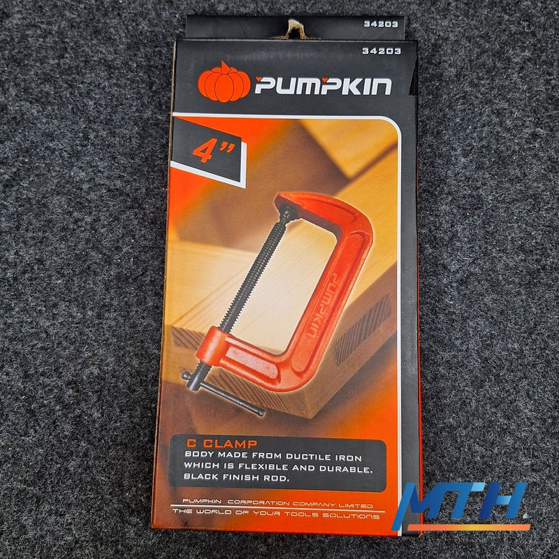 รูปภาพสินค้า ปากกาตัวซี Pumpkin  4" 34203 C Clamp