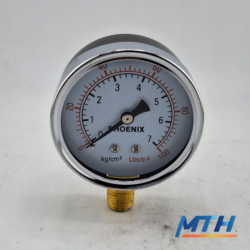 รูปภาพสินค้า เกย์วัดกำลังอัด 2.5"  7KG/100 Phoenix  (เกจ์วัดความดัน 2.1/2")