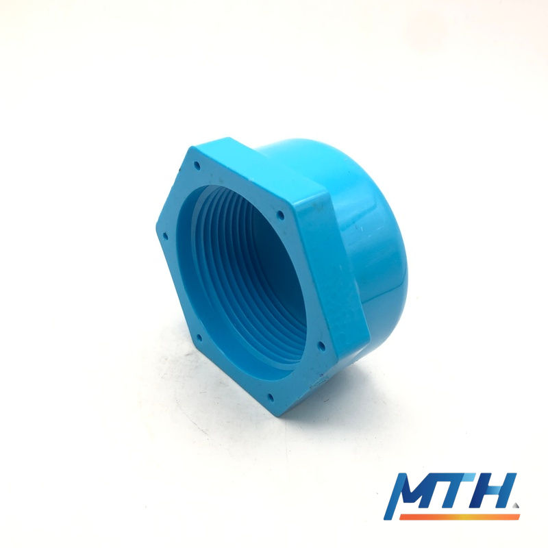 รูปภาพสินค้า ฝาครอบเกลียวใน 1.1/2" PVC13.5 ท่อน้ำไทย