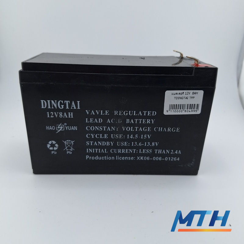 รูปภาพสินค้า แบตเตอรี่ 12V  8AH TDINGTAI TFP อะไหล่พ่นยา   804995