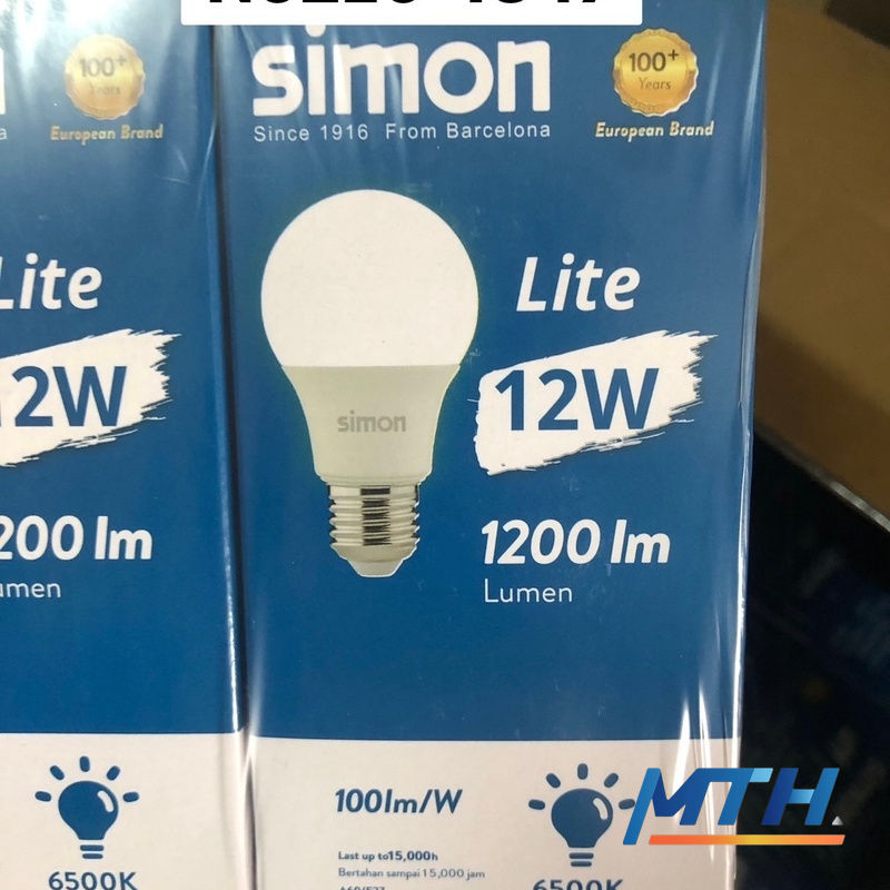 รูปภาพสินค้า หลอด Bulb LED 12W SIMON DAY E0-1347 Lite แสงขาว