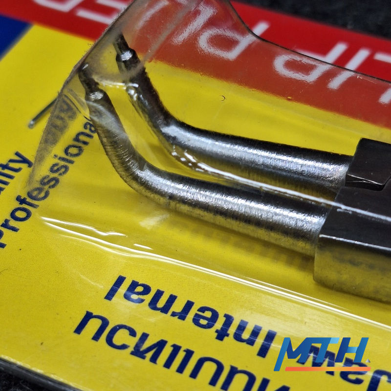 รูปภาพสินค้า คีมหนีบแหวนงอหุ้มยาง META 7"