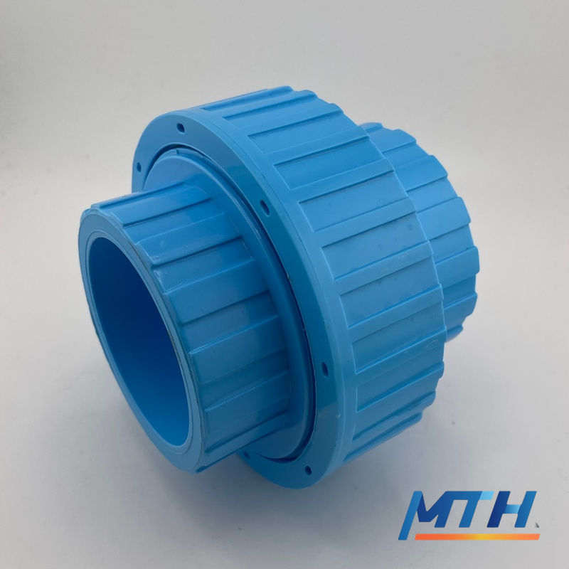 รูปภาพสินค้า ยูเนี่ยน PVC สั้น 2" TF-406 แบบสวม    6P0420 /150PSI/73 F/SCH80