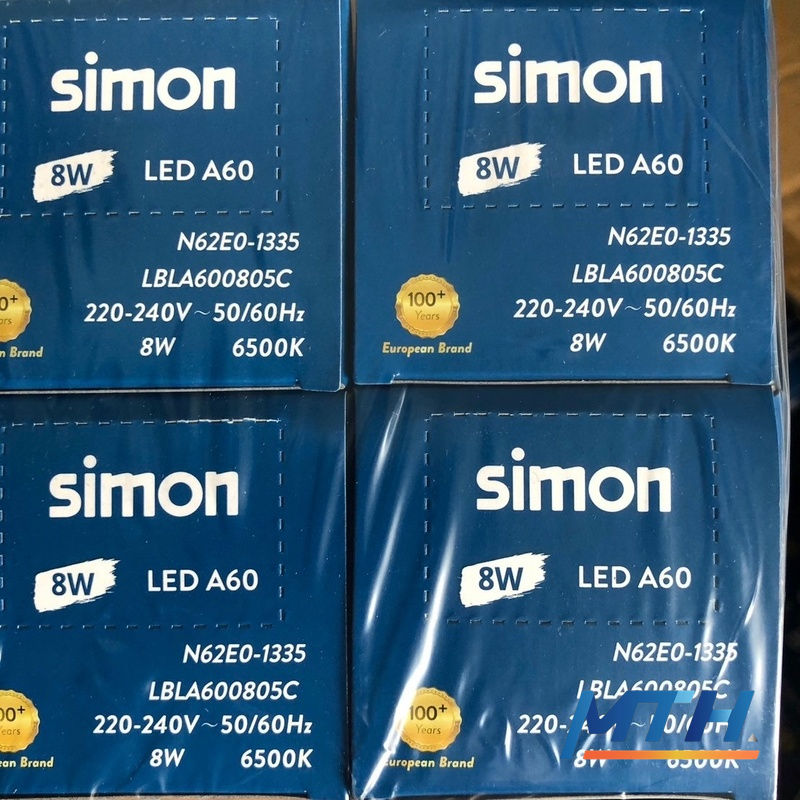 รูปภาพสินค้า หลอด Bulb LED SIMON  8W DAY E0-1335 Lite A60