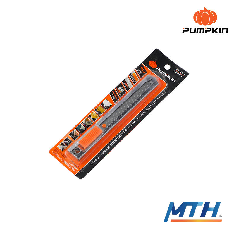 รูปภาพสินค้า มีดคัตเตอร์ STL ใหญ่ Pumpkin 12401 ST-101 SK-4 ใบมีด45'