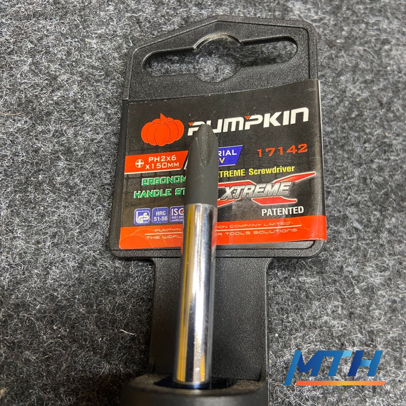 รูปภาพสินค้า ไขควงปากแฉก PH2X150 Pumpkin 17142 (ด้ามยาง/6"แกน6มิล/Xtreme