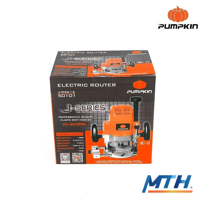 รูปภาพสินค้า J-R3612 เราเตอร์ 1/2" Pumpkin 50101 1850W (168884)