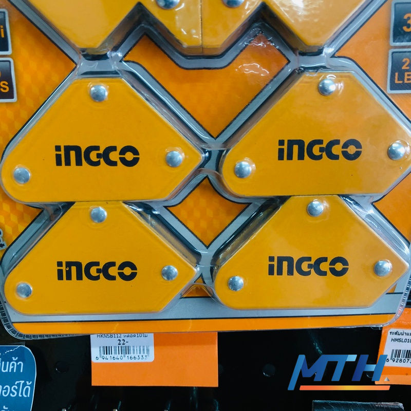 รูปภาพสินค้า ชุดแม่เหล็กจับฉาก 6Pcs INGCO AMWH6001