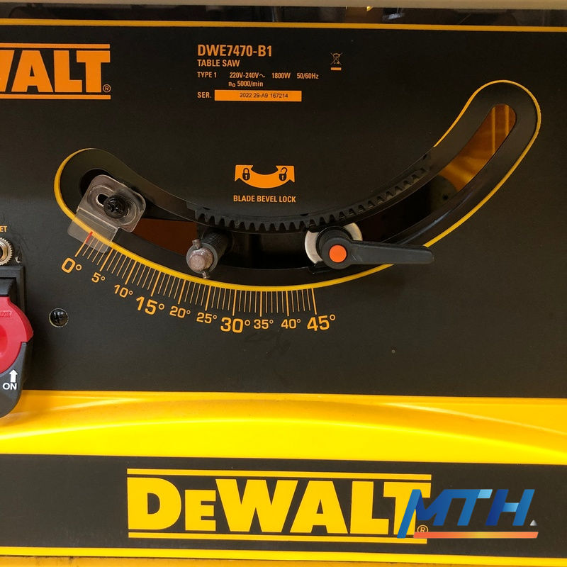 รูปภาพสินค้า DWE7470 โต๊ะเลื่อยวงเดือน Dewalt 10" 1800W