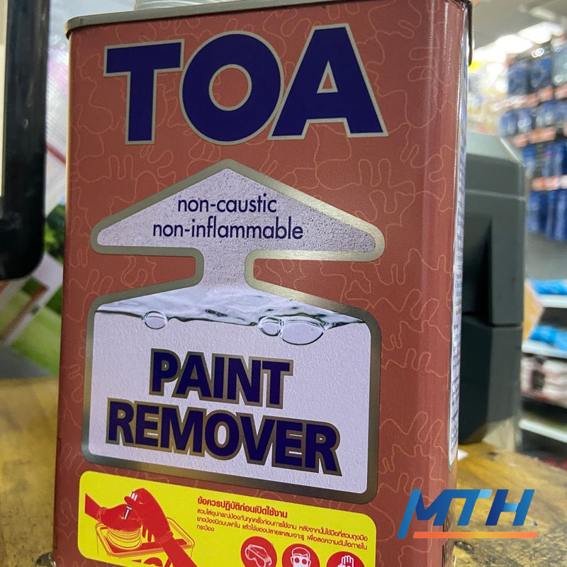 รูปภาพสินค้า น้ำยาลอกสี TOA 1/4GL. #0REM         (014554)