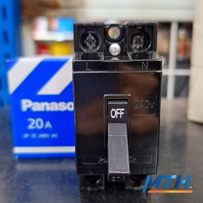 รูปภาพสินค้า เบรกเกอร์ PANASONIC 20A BS1112YT (เซฟตี้เบรกเกอร์)