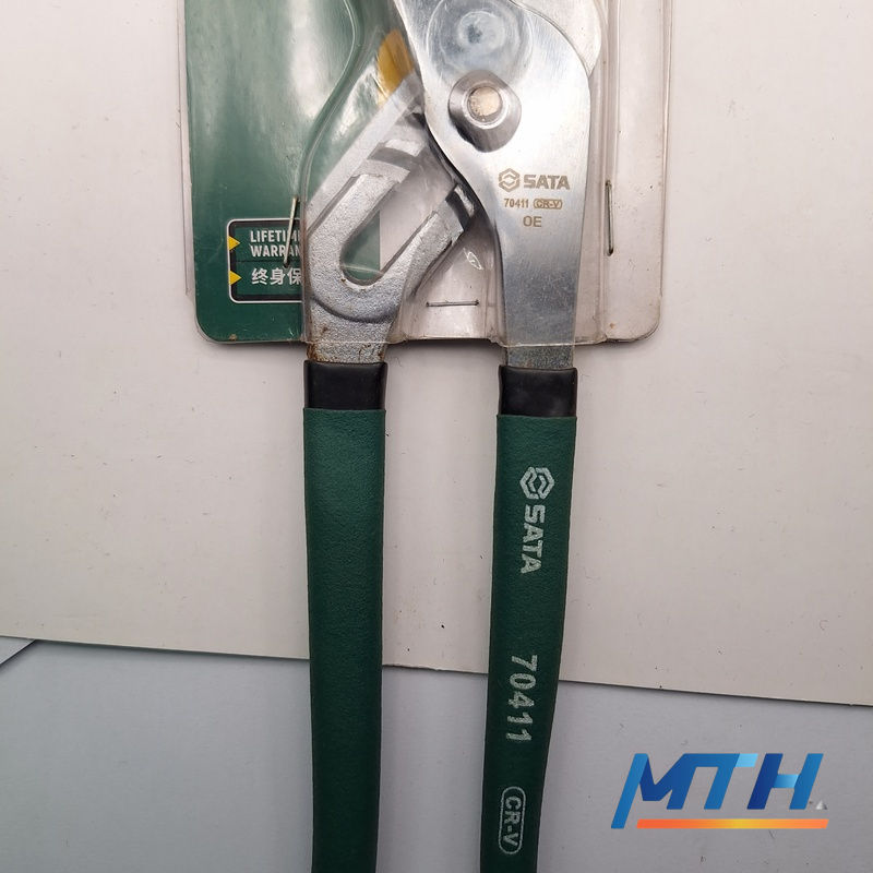 รูปภาพสินค้า คีมคอม้า 8" SATA 70411 CRV   (คอเลื่อน)