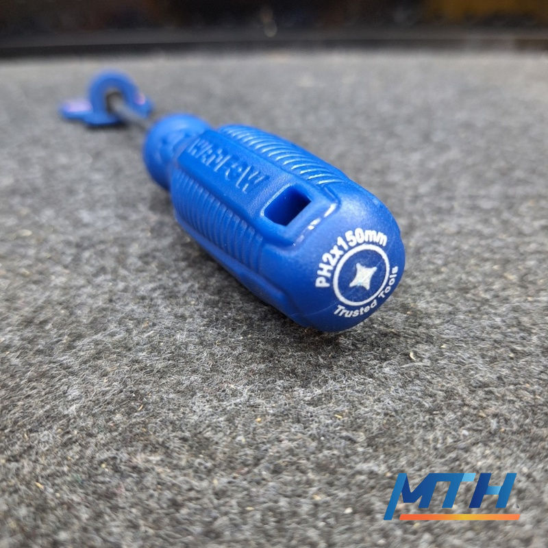 รูปภาพสินค้า ไขควงแฉกด้าม PVC PH2X150 WADFOW WSD4226