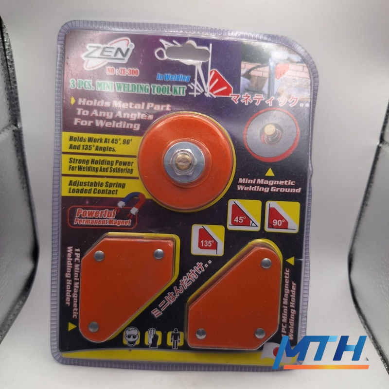 รูปภาพสินค้า แม่เหล็กจับสายดิน+จับฉาก 3Pcs ZEN ZE-300