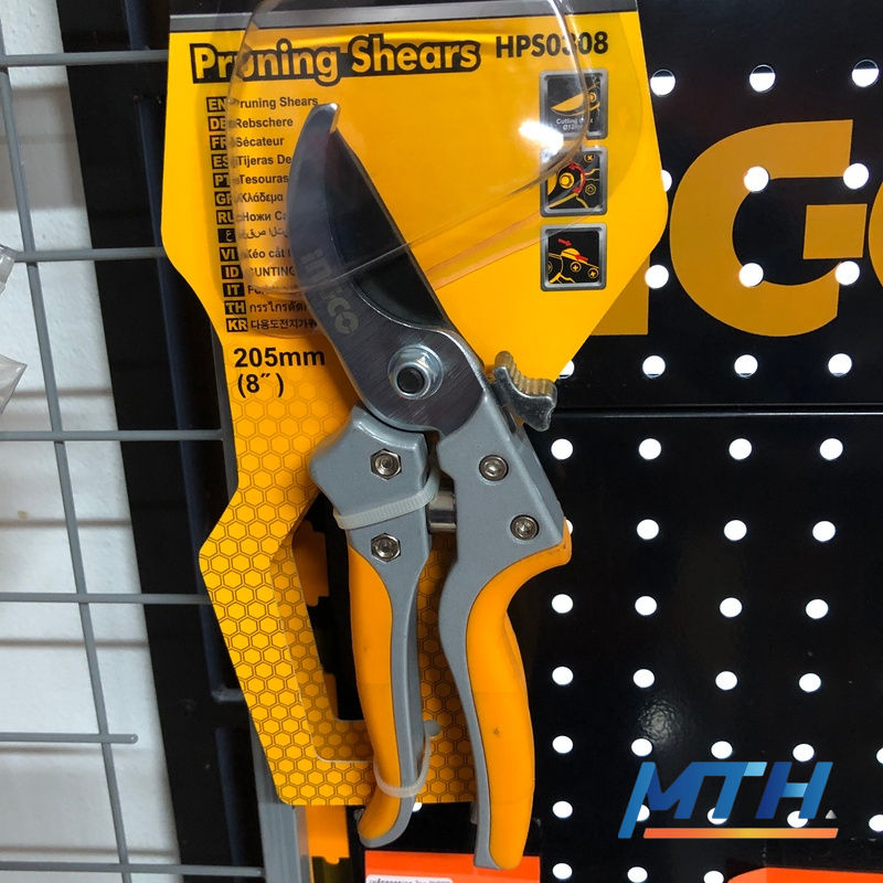 รูปภาพสินค้า กรรไกรตัดกิ่งไม้ 8" INGCO HPS0308