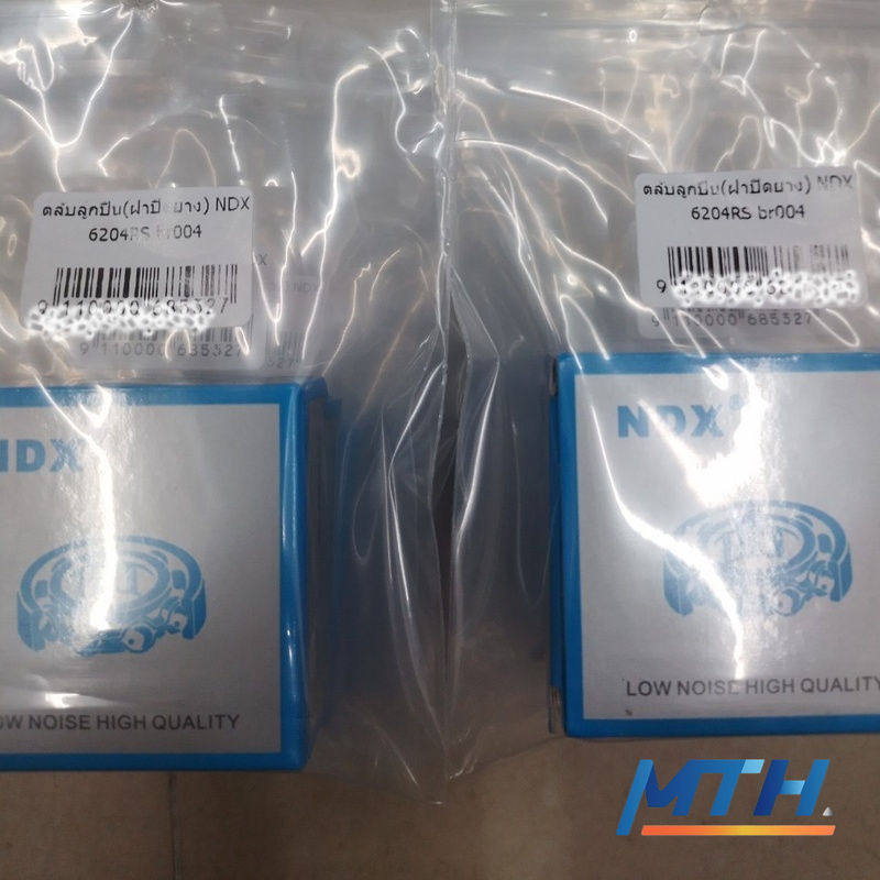 รูปภาพสินค้า ตลับลูกปืน(ฝาปิดยาง) NDX 6204RS br004
