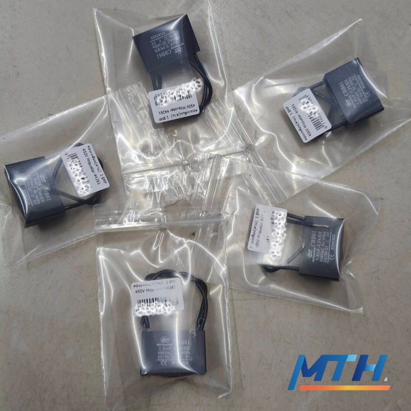 รูปภาพสินค้า คอนเหลี่ยม(สาย)  1.8MF 450V Mitsustar 44261 (UF)